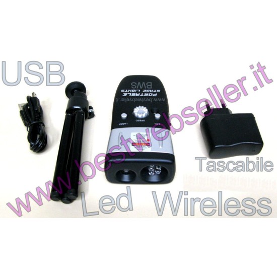 Effetto Luce Laser Stellare Rosso Verde Led Blu - Wireless USB